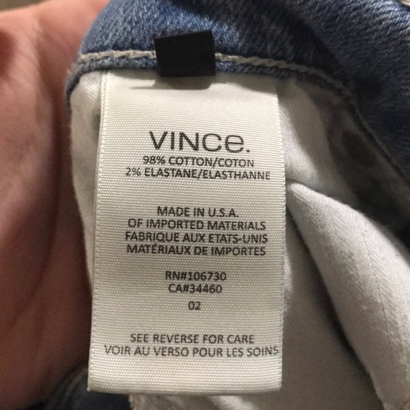 Vince. Ombré Skinny Jeans - Picture 7 of 8
